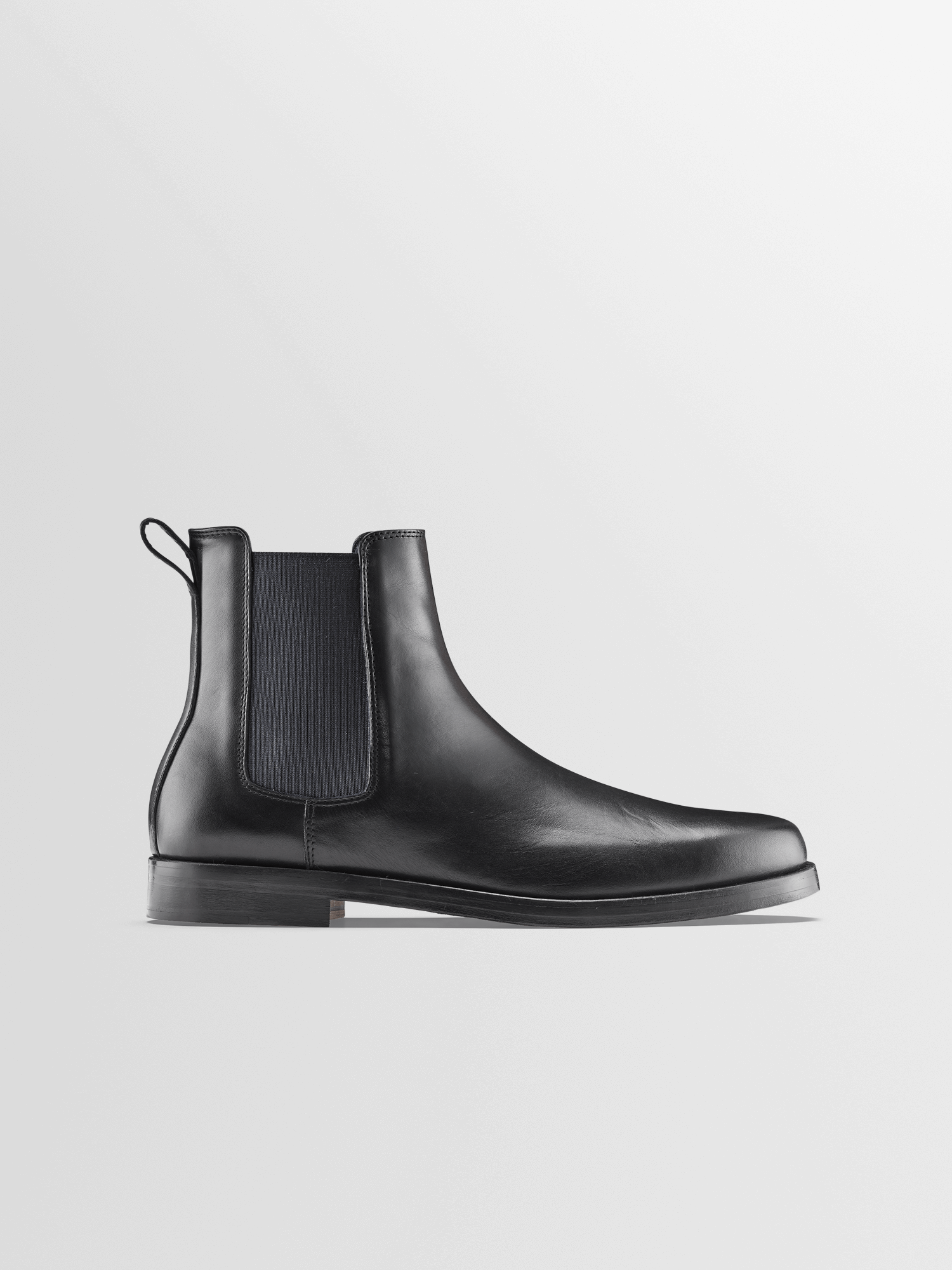 Black grained leather boots | Men leather boots | In Corio