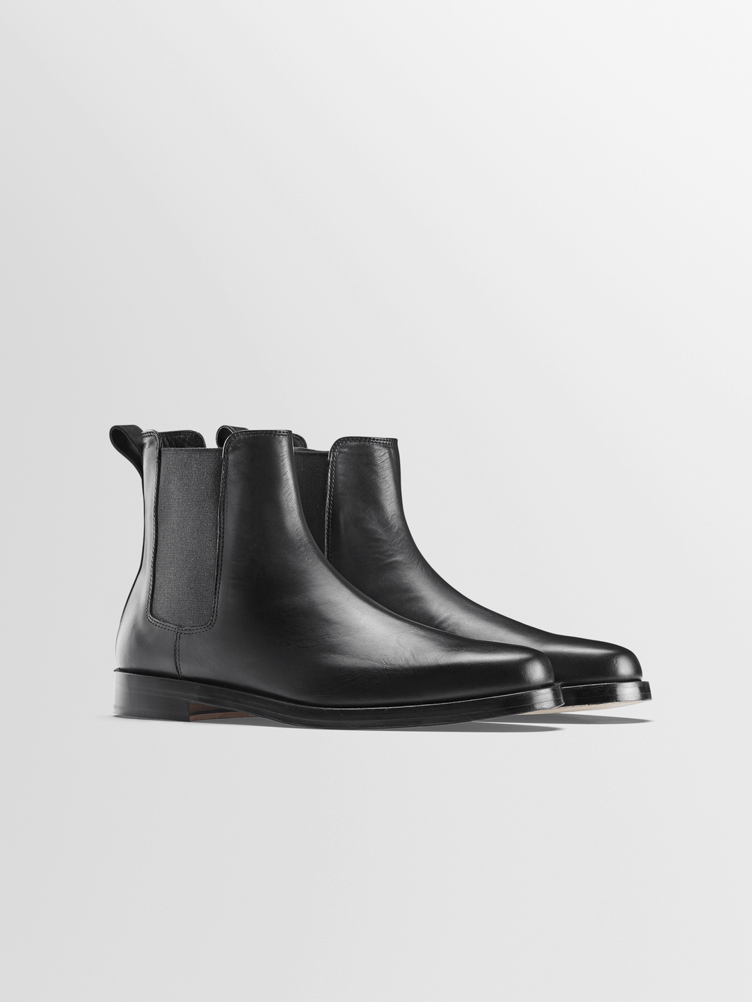 Trento Leather Boot in Black