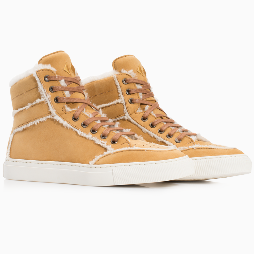 Primo in Caramel Shearling