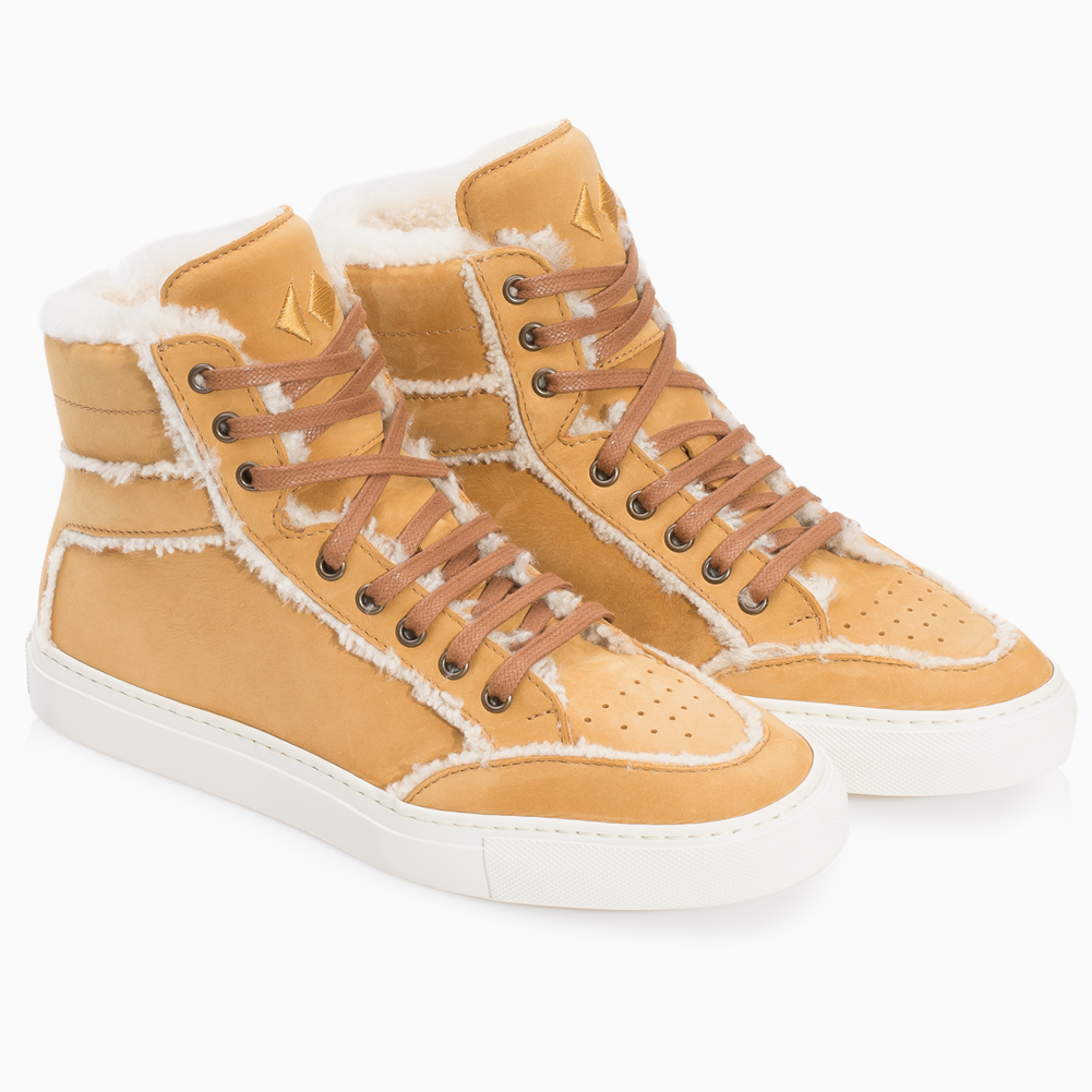 Primo in Caramel Shearling