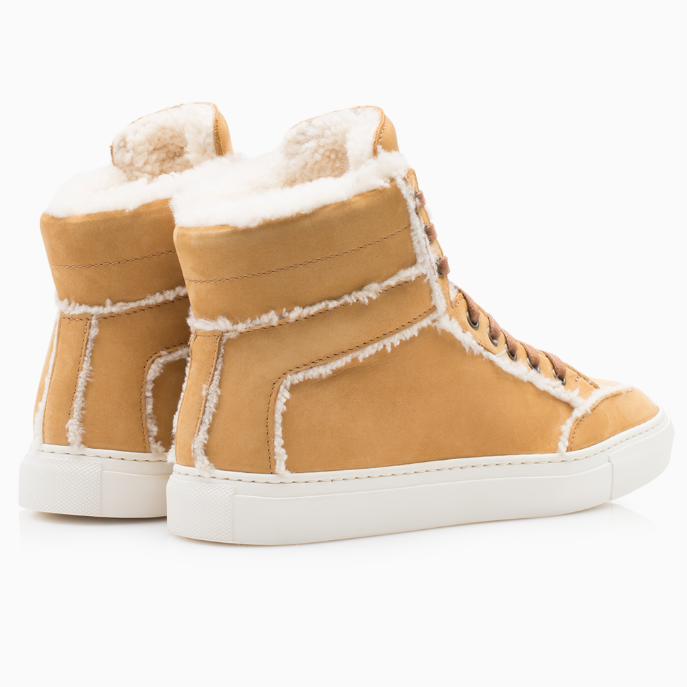 Primo in Caramel Shearling
