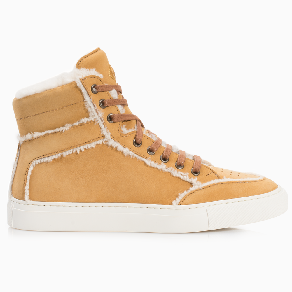 Primo in Caramel Shearling