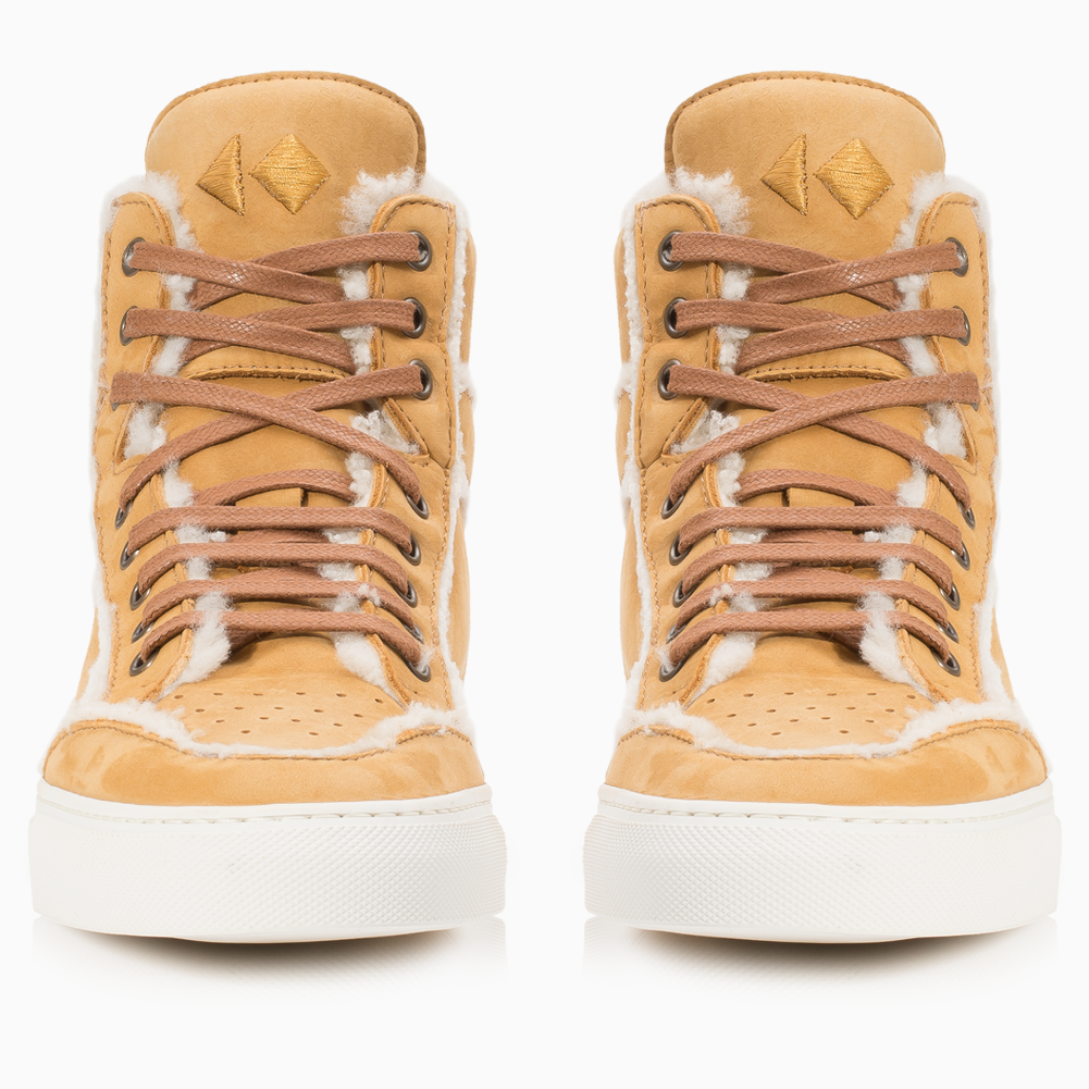 Primo in Caramel Shearling